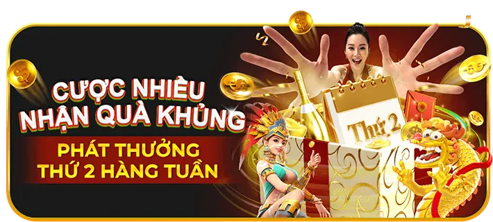Trò chơi bắn cá và máy đánh bạc nổ hũ với nhiều phần thưởng hấp dẫn tại typhu88 casino